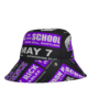 *Bucket Hat – Oxon Hill HS – Rare Essence – Electric Purple Print on 3 Color Options - Image 4