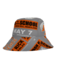 *Bucket Hat – Oxon Hill HS – Rare Essence – Orange Print on 3 Color Options - Image 6