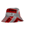 *Bucket Hat – Oxon Hill HS – Rare Essence – Red Print on 3 Color Options - Image 6