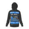 *Hoodie – Oxon Hill High School – Rare Essence – Blue Print on 3 Color Options - Image 3