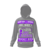 *Hoodie – Oxon Hill High School – Rare Essence – Electric Purple Print on 3 Color Options - Image 5
