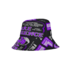 *Bucket Hat – Oxon Hill HS – Rare Essence – Electric Purple Print on 3 Color Options - Image 3