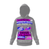 *Hoodie – Full Print – Washington Coliseum – Battle Of The Bands – Pink & Blue Print on 3 Color Options - Image 2