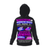 *Hoodie – Full Print – Washington Coliseum – Battle Of The Bands – Pink & Blue Print on 3 Color Options - Image 5