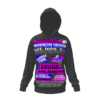 *Hoodie – Full Print – Washington Coliseum – Battle Of The Bands – Pink & Blue Print on 3 Color Options - Image 7