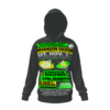 *Hoodie – Full Print – Washington Coliseum – Battle Of The Bands – Yellow & Green Print on 3 Color Options - Image 7