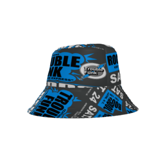 *Bucket Hat – Roosevelt High School – Trouble Funk, Redds & The Boys, Petworth – Sky Blue Print on 3 Color Options