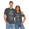 *Tee – RSVP – Chuck – Black Print (White Letters) on 12 Color Options w/OSGOGO Logo - Image 159