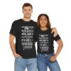 *Tee – RSVP – Chuck – Black Print (White Letters) on 12 Color Options w/OSGOGO Logo - Image 24
