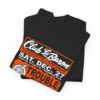 *Tee – Club Lebaron – Trouble Funk & Ovation – Orange Print on 4 Color Options w/OSGOGO Logo - Image 6