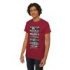 *Tee – RSVP – Chuck – Black Print (White Letters) on 12 Color Options w/OSGOGO Logo - Image 316