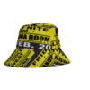 *Bucket Hat – Panorama Room – EU, Benny, Hot Cold Sweat – Yellow Print on 3 Color Options - Image 4