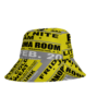 *Bucket Hat – Panorama Room – EU, Benny, Hot Cold Sweat – Yellow Print on 3 Color Options - Image 6