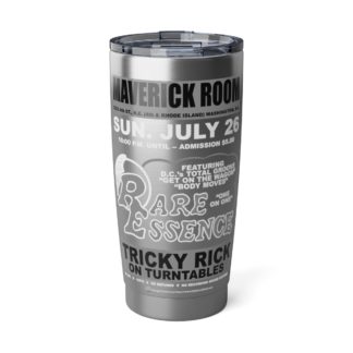 20oz Tumbler – Maverick Room – Rare Essence - Grey Print (White & Black Letters) – Collector Item!