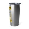 20oz Tumbler – Oxon Hill HS – Rare Essence– Yellow Print (White Letters) – Collector Item! - Image 4