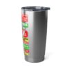 20oz Tumbler – Anacostia Park – EU, Class, Junk Yard, Physical Wundors – Red, Yellow, Green Print (White Letters) – Collector Item! - Image 4