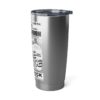 20oz Tumbler – Panorama Room – Rare Essence– White Print – Collector Item! - Image 4