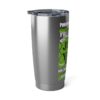 20oz Tumbler – Pomonkey Ball Diamond – Junk Yard– Apple Green Print – Collector Item! - Image 3
