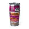 20oz Tumbler – RFK – RE, Chuck, Lil Benny, Junk Yard, Prophecy, Hot Cold Sweat– Pink & Orange Print – Collector Item!