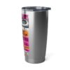20oz Tumbler – RFK – RE, Chuck, Lil Benny, Junk Yard, Prophecy, Hot Cold Sweat– Pink & Orange Print – Collector Item! - Image 4