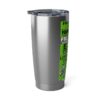 20oz Tumbler – Panorama Room – EU, Benny, Hot Cold Sweat– Apple Green Print – Collector Item! - Image 3