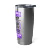 20oz Tumbler – Oxon Hill HS – Rare Essence– Purple Print – Collector Item! - Image 4