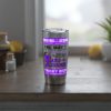 20oz Tumbler – Oxon Hill HS – Rare Essence– Purple Print – Collector Item! - Image 5
