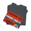 *Tee – Paragon II – Trouble Funk, Government Issue & Grand Mal – Orange Fire Print on 4 Color Options w/OSGOGO Logo - Image 87