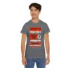 *Tee – Paragon II – Trouble Funk, Government Issue & Grand Mal – Orange Fire Print on 4 Color Options w/OSGOGO Logo - Image 48