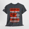 *Tee – Paragon II – Trouble Funk, Government Issue & Grand Mal – Orange Fire Print on 4 Color Options w/OSGOGO Logo - Image 88