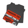 *Tee – Paragon II – Trouble Funk, Government Issue & Grand Mal – Orange Fire Print on 4 Color Options w/OSGOGO Logo - Image 60
