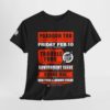 *Tee – Paragon II – Trouble Funk, Government Issue & Grand Mal – Orange Fire Print on 4 Color Options w/OSGOGO Logo - Image 7