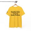 *Tee – GoGo Pocket - No Front Logo – 3 Piece w/Mumbo Sauce – Black Print on 12 Color Options w/OSGOGO Logo - Image 170