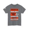 *Tee – Paragon II – Trouble Funk, Government Issue & Grand Mal – Orange Fire Print on 4 Color Options w/OSGOGO Logo - Image 31