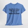 *Tee – GoGo Pocket - No Front Logo – 3 Piece w/Mumbo Sauce – Black Print on 12 Color Options w/OSGOGO Logo - Image 250