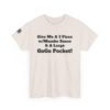 *Tee – GoGo Pocket - No Front Logo – 3 Piece w/Mumbo Sauce – Black Print on 12 Color Options w/OSGOGO Logo - Image 58