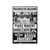 **Poster (Black) - Coliseum - EU, PeaceMakers, Redds & The Boys, Chance & Prophecy - Image 7
