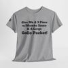 *Tee – GoGo Pocket - No Front Logo – 3 Piece w/Mumbo Sauce – Black Print on 12 Color Options w/OSGOGO Logo - Image 88
