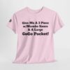 *Tee – GoGo Pocket - No Front Logo – 3 Piece w/Mumbo Sauce – Black Print on 12 Color Options w/OSGOGO Logo - Image 277