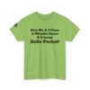 *Tee – GoGo Pocket - No Front Logo – 3 Piece w/Mumbo Sauce – Black Print on 12 Color Options w/OSGOGO Logo - Image 193