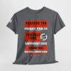 *Tee – Paragon II – Trouble Funk, Government Issue & Grand Mal – Orange Fire Print on 4 Color Options w/OSGOGO Logo - Image 34