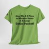 *Tee – GoGo Pocket - No Front Logo – 3 Piece w/Mumbo Sauce – Black Print on 12 Color Options w/OSGOGO Logo - Image 196