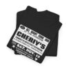*Tee – Cheriy's – Rare Essence – White Print on 12 Color Options w/OSGOGO Logo - Image 2