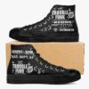 **OSG II Kicks– Roosevelt HS – Trouble Funk, Redds & Petworth – White Print on Black - Image 2