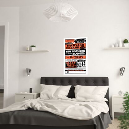 **Poster – Alley Katz – Back Yard & New Dimension - Image 12