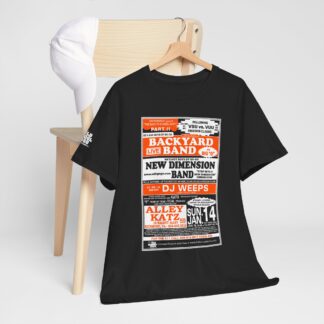 *Tee – Alley Katz – Back Yard & New Dimension – Orange Print on 4 Color Options w/OSGOGO Logo