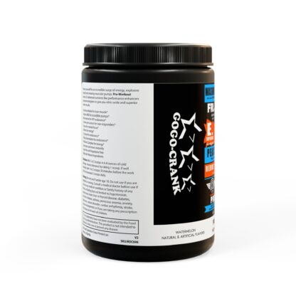 GOGO-CRANK Pre-Workout - Watermelon - Coliseum – EU, PeaceMakers, Redds & The Boys, Chance & Prophecy - Image 2