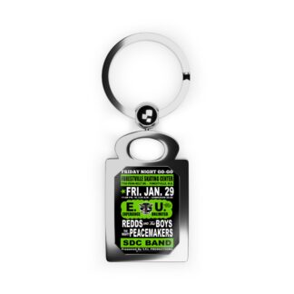 Keyring – Forestville Skate – EU, Redds & The Boys, PeaceMakers, SDC – Apple Green w/Black Background