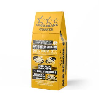 GOGO-CRANK Coffee – Bitterroot Blend - Bittersweet Chocolate, Toasty (Dark French Roast) – Washington Coliseum - Battle Of The Bands