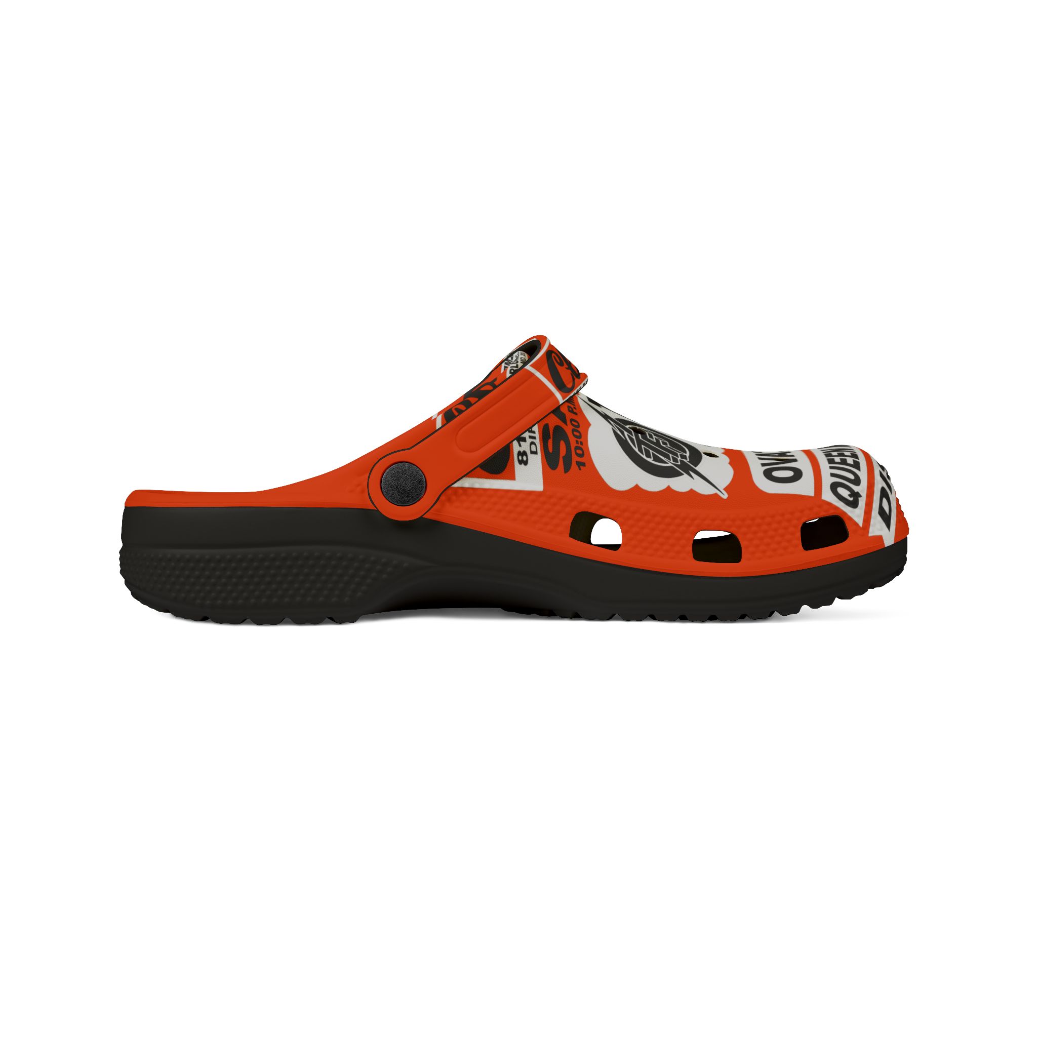 ****OSG Dawgz – Club Lebaron – Trouble Funk & Ovation – White & Black on Black & Orange - Image 3